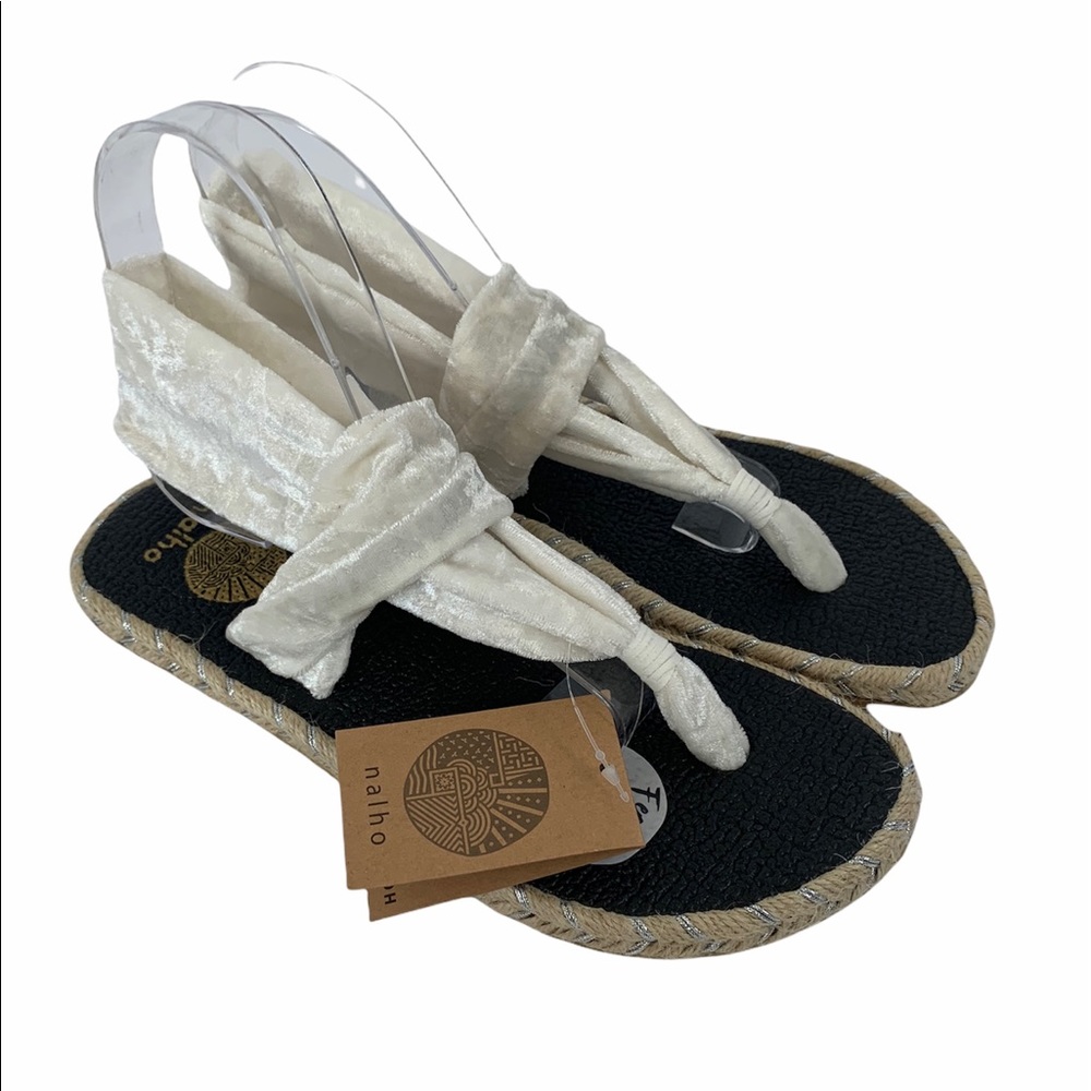 Nahlo Memory Foam Yoga Mat Sandals Ganika Size 9.5